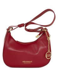Mia Tomazzi Skórzana torebka "Farnese" w kolorze czerwonym - 24 x 14 x 9 cm rozmiar: onesize. Czerwone torby na ramię Mia Tomazzi, bez wzorów, z materiału, na ramię, bez dodatków. Za 217.99 zł.