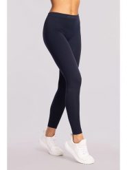 Spaio Legginsy termiczne "Play" w kolorze granatowym rozmiar: L. Niebieskie legginsy Spaio, l, bez wzorów, z materiału. Za 117.45 zł.