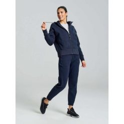 Bluza Z Kapturem Slam Deck Ws Fz Damskie. Niebieskie bluzy SLAM, l, bez wzorów, z bawełny, z kapturem. Za 484.99 zł.