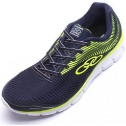Buty do Biegania Olympikus Proof Navy-Lemon 38. Niebieskie obuwie sportowe OLYMPIKUS, z materiału, bez zapięcia, do biegania. Za 217.99 zł.