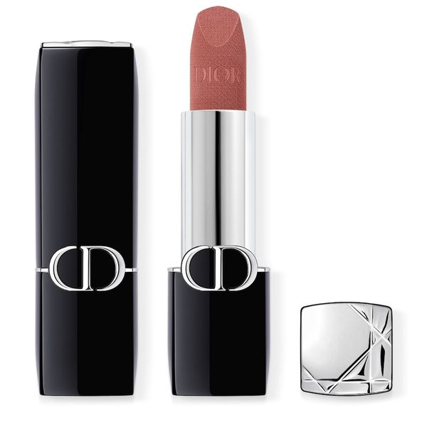 DIOR Rouge Dior - Długotrwała pomadka do ust - 2 wykończenia Szminki 3,5 g 724 - Tendresse. Pomadki Dior. Za 176.25 zł.