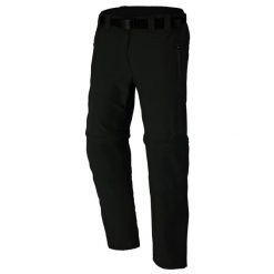 Spodnie z odpinanymi nogawkami damskie CMP Evelynn Zip Off Pant. Czarne spodnie sportowe CMP, na lato, xs, bez wzorów, trekkingowe. Za 267.69 zł.
