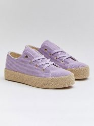 Bellucci Sneakersy w kolorze fioletowym rozmiar: 38. Różowe trampki Bellucci, bez wzorów, bez zapięcia. Za 118.28 zł.