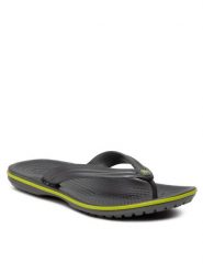 Crocs Japonki Crocband Flip 11033 Szary. Szare klapki Crocs, bez wzorów, z tworzywa sztucznego, bez obcasa. Za 129.99 zł.