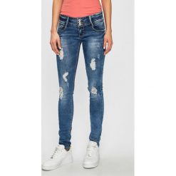 Haily's - Jeansy Camila. Niebieskie jeansy Haily's, l, bez wzorów, z podwyższonym stanem. Za 139.90 zł.
