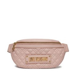 Saszetka nerka LOVE MOSCHINO. Czerwone torebki klasyczne Love Moschino, bez wzorów, bez dodatków. Za 619.99 zł.