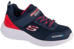Buty SKECHERS BOUNDER-DRIPPER DROP Niebieski. Czerwone trekkingi Skechers, z materiału, trekkingowe. Za 219.99 zł.