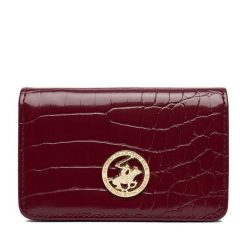 Portfel Beverly Hills Polo Club. Czerwone portfele Beverly Hills Polo Club, bez wzorów. Za 59.99 zł.