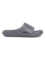 Under Armour Klapki "Locker V" w kolorze szarym rozmiar: 39. Szare klapki Under Armour, bez wzorów, z otwartym noskiem, bez obcasa. Za 105.88 zł.
