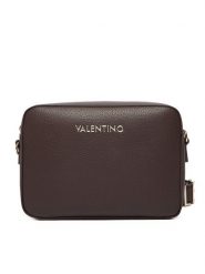 Valentino Torebka Alexia VBS5A809 Brązowy. Brązowe listonoszki Valentino, bez wzorów, ze skóry, bez dodatków. Za 439.99 zł.
