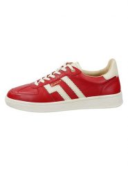 GANT Footwear Skórzane sneakersy "Cuzima" w kolorze czerwonym rozmiar: 40. Czerwone trampki GANT Footwear, bez wzorów, bez zapięcia. Za 262.18 zł.