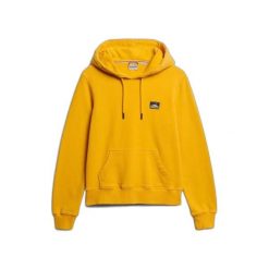 Bluza damska z kapturem Superdry Studios Loose. Żółte bluzy Superdry, bez wzorów, z kapturem. Za 326.00 zł.