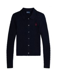 Polo Ralph Lauren Kardigan 211971881501 Granatowy Slim Fit. Niebieskie kardigany Polo Ralph Lauren, m, bez wzorów, z bawełny. Za 1,199.00 zł.