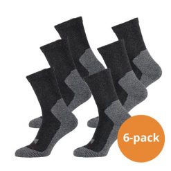 Skarpetki turystyczne Xtreme 6-pack Multi Antracyt. Szare skarpety XTREME SOCKSWEAR, bez wzorów. Za 194.99 zł.