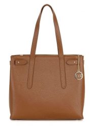 Mia Tomazzi Skórzana torebka "Fioravanti" w kolorze jasnobrązowym - 33 x 28 x 11 cm rozmiar: onesize. Brązowe torby na ramię Mia Tomazzi, bez wzorów, z materiału, na ramię, bez dodatków. Za 404.99 zł.