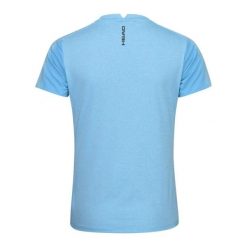 T-Shirt damski PADEL Tech. Niebieskie t-shirty Head, s, bez wzorów, z meshu, bez kołnierzyka, bez ramiączek. Za 240.15 zł.