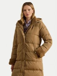 LAUREN RALPH LAUREN Płaszcz zimowy 297P04130001 Beżowy Regular Fit. Brązowe płaszcze Lauren Ralph Lauren, na zimę, xs, bez wzorów, z syntetyku, bez kaptura. Za 1,899.00 zł.