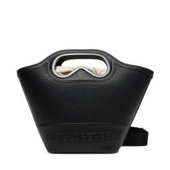 Torebka KARL LAGERFELD. Czarne torebki klasyczne KARL LAGERFELD, bez wzorów, bez dodatków. Za 1,309.00 zł.