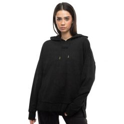Damska Bluza Z Kapturem Her TR. Czarne bluzy Puma, l, bez wzorów, z bawełny, z kapturem. Za 129.09 zł.
