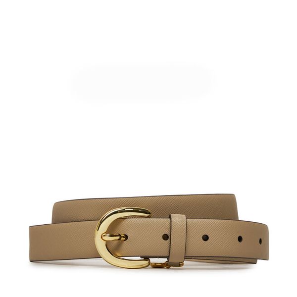 Pasek Damski LAUREN RALPH LAUREN. Brązowe paski Lauren Ralph Lauren, bez wzorów. Za 223.99 zł.