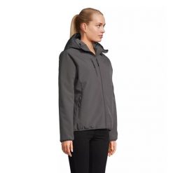 Damska kurtka softshell Sol's Falcon Padded. Brązowe kurtki sportowe SOL'S, na zimę, s, bez wzorów, z softshellu, bez kaptura. Za 323.50 zł.