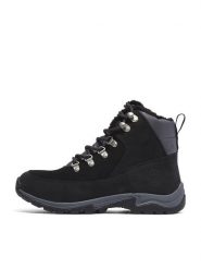 Timberland Skórzane botki zimowe "Mt. Maddsen" w kolorze czarnym rozmiar: 38. Czarne botki Timberland, na zimę, bez wzorów, z materiału, bez obcasa, bez zapięcia. Za 483.17 zł.