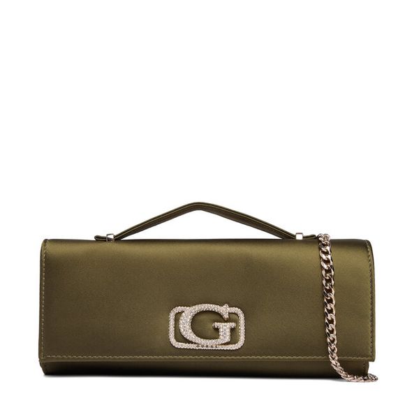 Torebka Guess. Zielone torebki klasyczne Guess, z aplikacjami, bez dodatków. Za 339.99 zł.