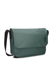 Zwei Torebka w kolorze zielonym - 39 x 28 x 14 cm rozmiar: onesize. Zielone torby na laptopa Zwei, bez wzorów, z materiału, na ramię. Za 237.17 zł.
