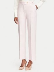 Rinascimento Spodnie materiałowe CFC0131088003 Różowy jasny Regular Fit. Czerwone spodnie materiałowe Rinascimento, xs, bez wzorów, z materiału. Za 449.99 zł.