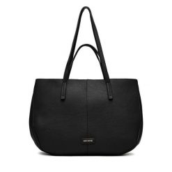 Torebka Gino Rossi. Czarne shopper Gino Rossi, bez wzorów, bez dodatków. Za 239.99 zł.