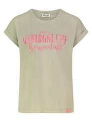 Sublevel Koszulka w kolorze zielonym rozmiar: M. Zielone bluzki Sublevel, m, bez wzorów, bez kołnierzyka, bez ramiączek. Za 43.99 zł.