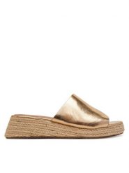 ONLY Shoes Espadryle 15341289 Złoty. Żółte espadryle ONLY SHOES, bez wzorów, ze skóry, bez obcasa, bez zapięcia. Za 139.99 zł.