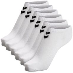 Skarpetki Hummel hmlCHEVRON 6-PACK ANKLE SOCKS uniwersalne. Białe skarpety Hummel, bez wzorów. Za 77.00 zł.