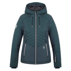 Wodoodporna kurtka narciarska damska Okilara - ciepła i oddychająca. Kurtki narciarskie Alpine Pro, bez wzorów, z materiału, bez kaptura, narciarskie. Za 400.99 zł.