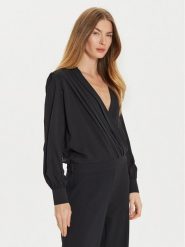 Artigli Bluzka ACBL000526 Czarny Regular Fit. Czarne bluzki Artigli, bez wzorów, z syntetyku, bez kołnierzyka, bez ramiączek. Za 269.99 zł.