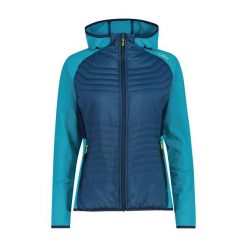 Bluza damska turystyczna CMP 35E6506. Niebieskie bluzy CMP, l, bez wzorów, bez kaptura. Za 382.50 zł.