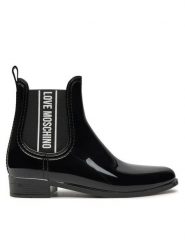 LOVE MOSCHINO Kalosze JA21013G1LIR1000 Czarny. Czarne kalosze Love Moschino, bez wzorów, z tworzywa sztucznego. Za 339.99 zł.
