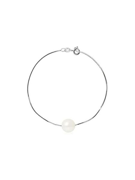 Pearl Addict Srebrna bransoletka z perłą rozmiar: onesize. Szare bransoletki Pearl Addict, z perłą, srebrne. Za 90.95 zł.
