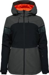 Damska kurtka narciarska Loap Lawela Black-Dark Grey. Czarne kurtki narciarskie ÀLG, m, bez wzorów, z materiału, bez kaptura, narciarskie. Za 454.99 zł.