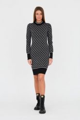 GUESS Czarna damska sukienka, Rozmiar M. Czarne sukienki Guess, na co dzień, m, z aplikacjami, bez kołnierzyka, bez ramiączek. W wyprzedaży za 509.99 zł.