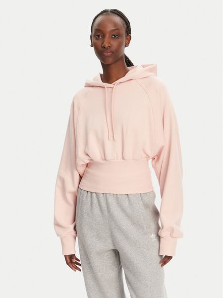 Adidas by Stella McCartney Bluza JJ4161 Różowy Loose Fit. Czerwone bluzy adidas by Stella McCartney, s, bez wzorów, z bawełny, bez kaptura. Za 269.99 zł.