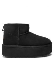 EMU Australia Śniegowce Stinger Micro Flatform W13082 Czarny. Czarne trapery i śniegowce EMU Australia, ze skóry. Za 689.00 zł.