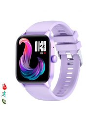 DAM Smartwatch "QS56" w kolorze fioletowym rozmiar: onesize. Różowe zegarki DAM, metalowe. Za 229.45 zł.