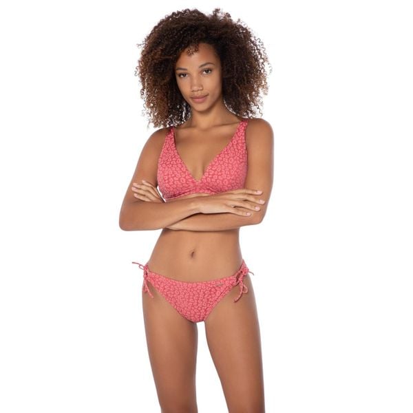 Figi do kostiumów kąpielowych dla kobiet Protest Mixhebe. Czerwone figi Protest, xs, bez wzorów. Za 183.00 zł.