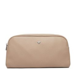 Kosmetyczka Roxy. Brązowe kufry i kosmetyczki Roxy, bez wzorów, bez dodatków. Za 69.99 zł.