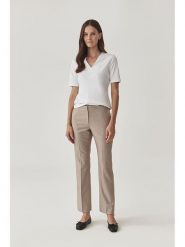 TATUUM Koszulka w kolorze białym rozmiar: XS. Białe bluzki Tatuum, xs, bez wzorów, z bawełny, bez kołnierzyka, bez ramiączek. Za 100.28 zł.