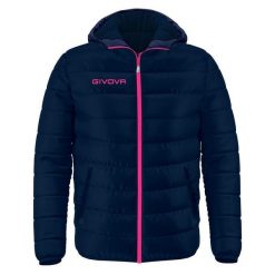 Kurtka Sportowa Givova Olanda L - Lekka i Oddychająca. Niebieskie kurtki sportowe Givova, na jesień, l, bez wzorów, z puchu, z kapturem, trekkingowe. Za 254.99 zł.