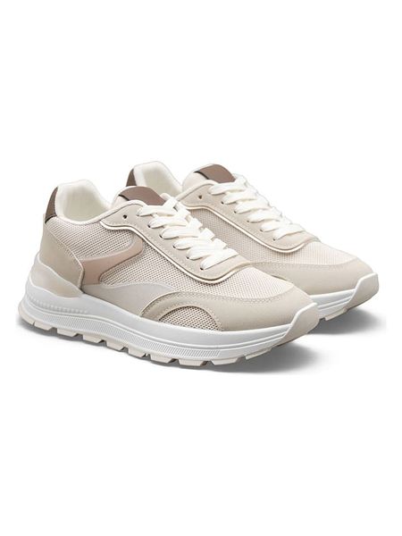 C'M Sneakersy w kolorze beżowym rozmiar: 39. Brązowe trampki C'M, bez wzorów, bez zapięcia. Za 109.95 zł.