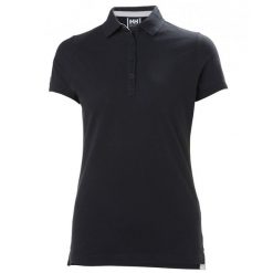 Damska koszulka polo Helly Hansen crew pique 2. Niebieskie koszulki polo Helly Hansen, xs, bez wzorów, z bawełny, bez kołnierzyka, bez ramiączek. Za 252.50 zł.