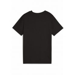 Młodzieżowa koszulka Graphics PUMA Black. Czarna bluzki Puma, m, bez wzorów, z gumy, młodzieżowe, bez kołnierzyka, bez ramiączek. Za 99.00 zł.